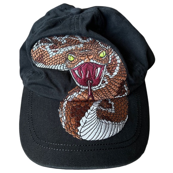 Embroidered Snake Hat - Picture 1 of 3